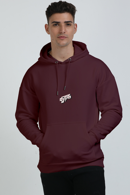 Kadak Unisex Hoodie(Black & Maroon)