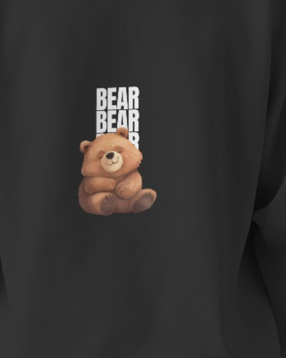 Stand Out in Style: Bold Bear Sweatshirt 400 GSM