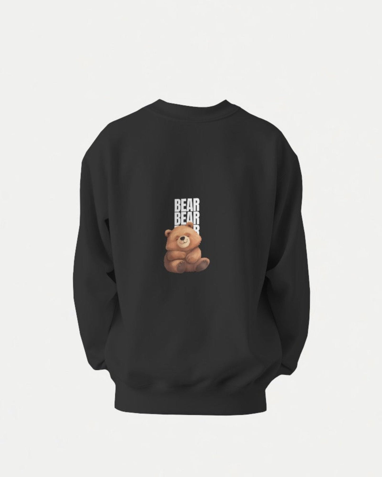 Stand Out in Style: Bold Bear Sweatshirt 400 GSM