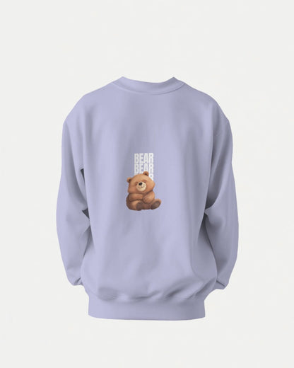 Stand Out in Style: Bold Bear Sweatshirt 400 GSM